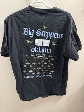 Kendrick Lamar- The Big Steppers Tour 2022 Black Graphic Tee